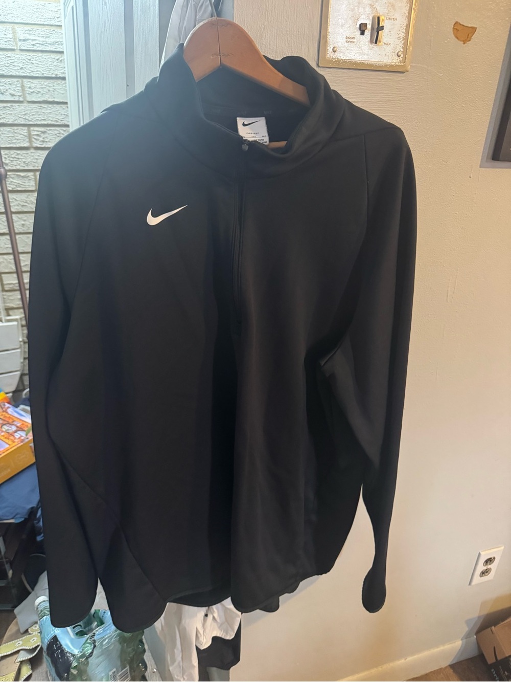 Nike Black Therma 1/4 Zip Pullover